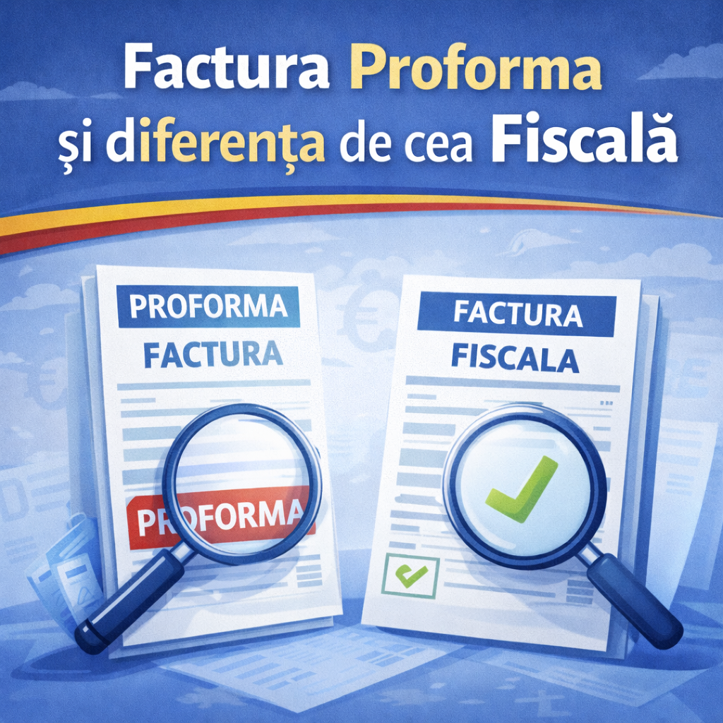 Factura Proforma si diferenta de cea Fiscala