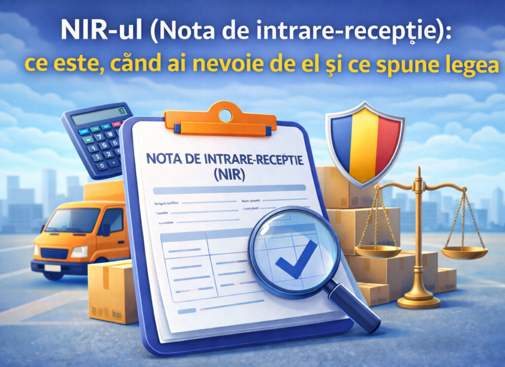 NIR-ul (Nota de intrare-recepție): ce este, când ai nevoie de el și ce spune legea