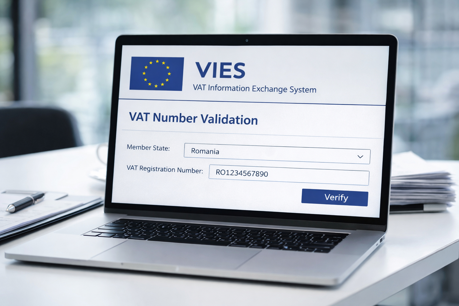 Codul VIES: ce este, când îl verifici și de ce este important